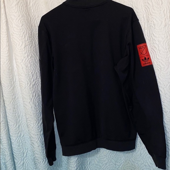 Men’s ADIDAS DC United Zip Up Jacket - Picture 5 of 6